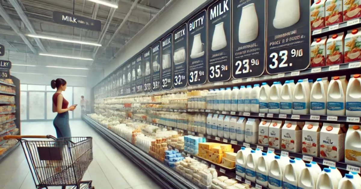 Ціни на молочні продукти в Україні знизяться вже у березні 2025 року