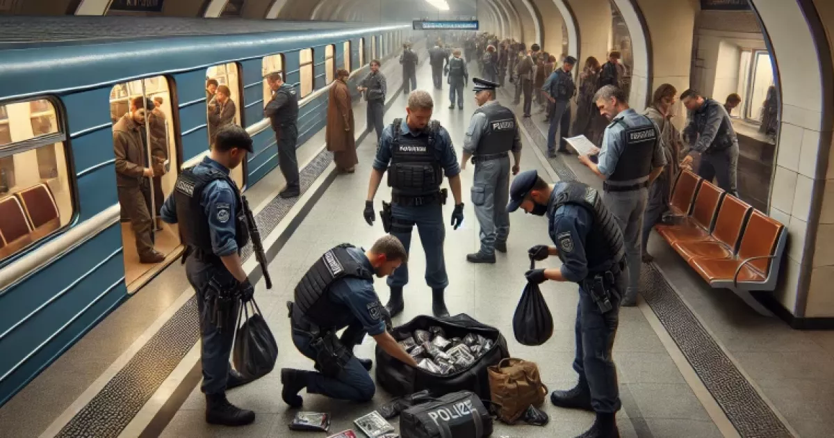 Поліцейські вилучили понад 850 згортків психотропів у Київському метрополітені