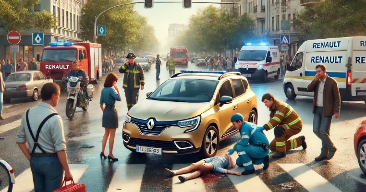 У Києві авто наїхало на 8-річну дівчинку, що раптово вибігла на дорогу