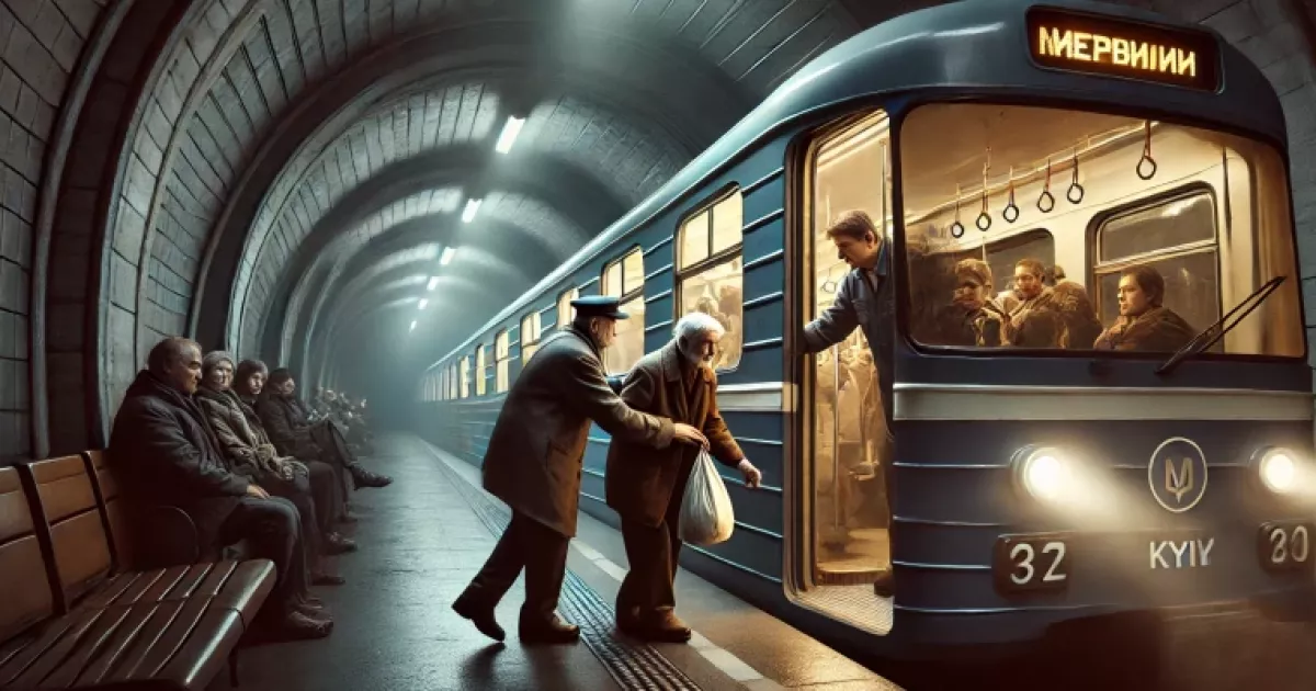 Заблукав у тунелі метро Києва: машиніст зупинив поїзд і підібрав чоловіка