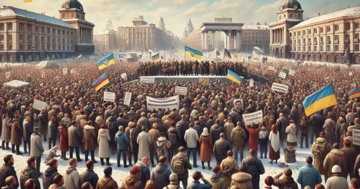 Підтримка військовополонених у Києві: акція на Майдані Незалежності