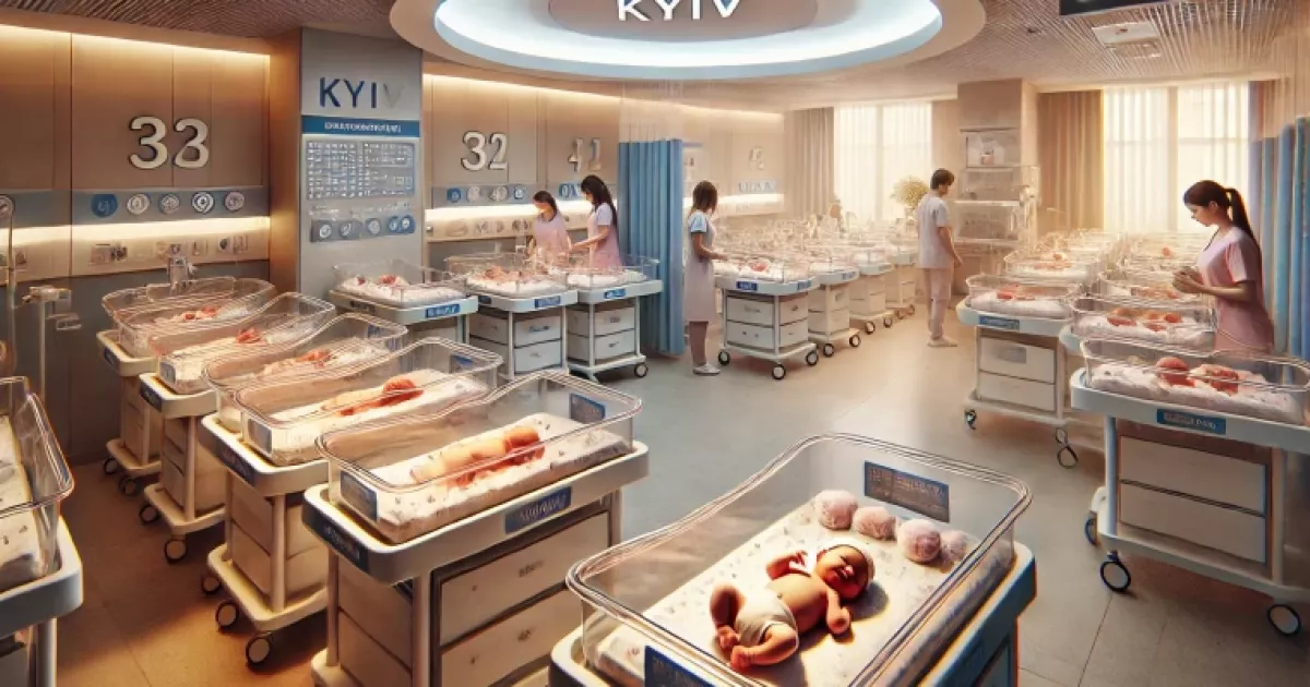 Скільки дітей народилося на Київщині у лютому 2025 року? Рекорди та цифри