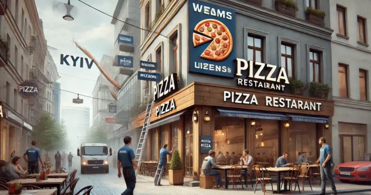 У Києві Trump Pizza Station змінює назву після рішення Трампа