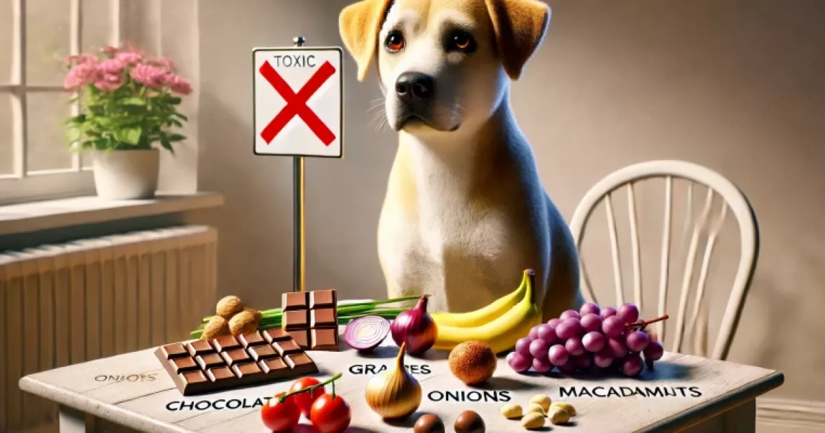 5 найтоксичніших харчових продуктів для вашого собаки