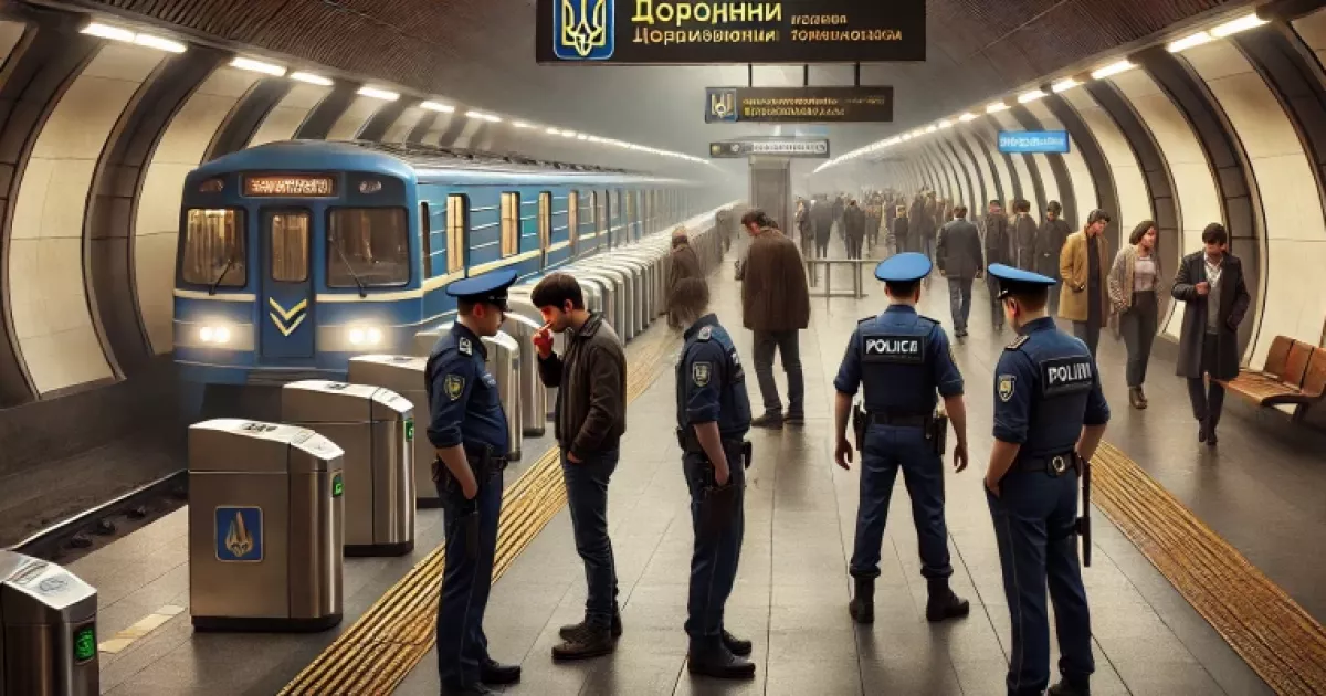 У київському метро зафіксували понад 1900 порушень із початку року