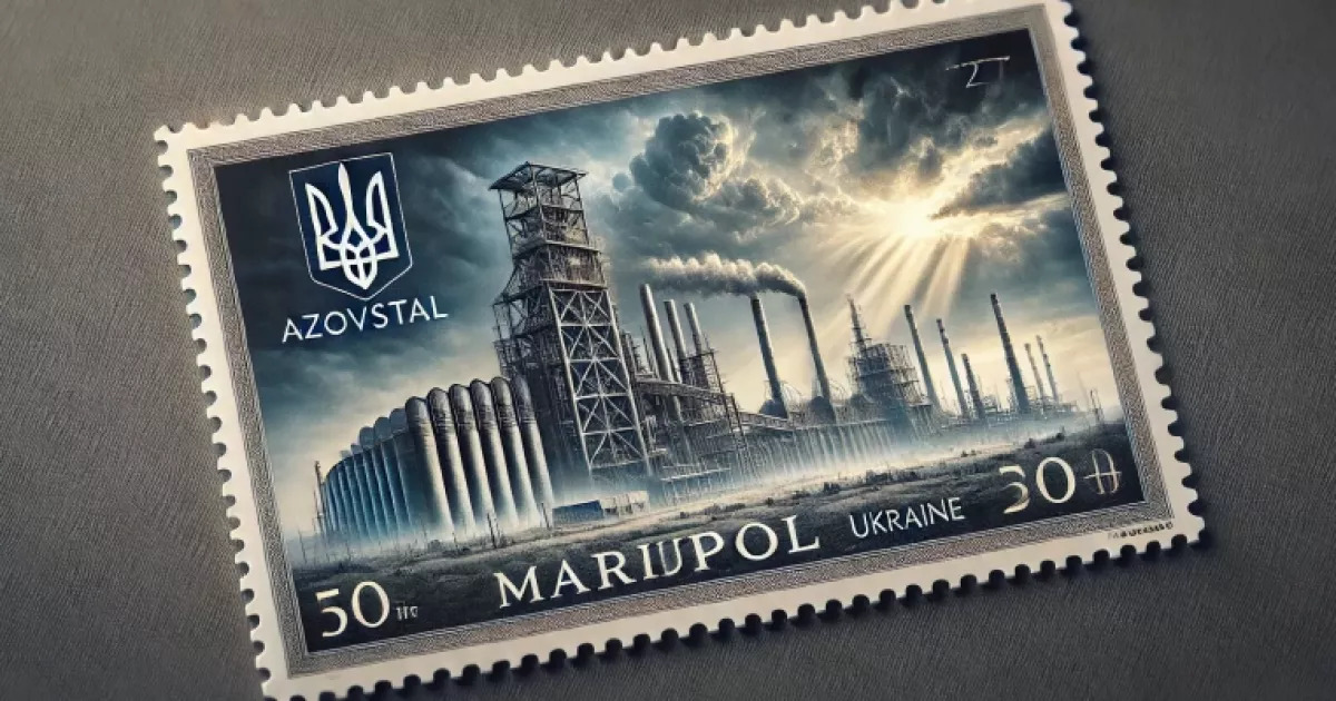 «Сталева» марка від Укрпошти: пам’ять про Маріуполь
