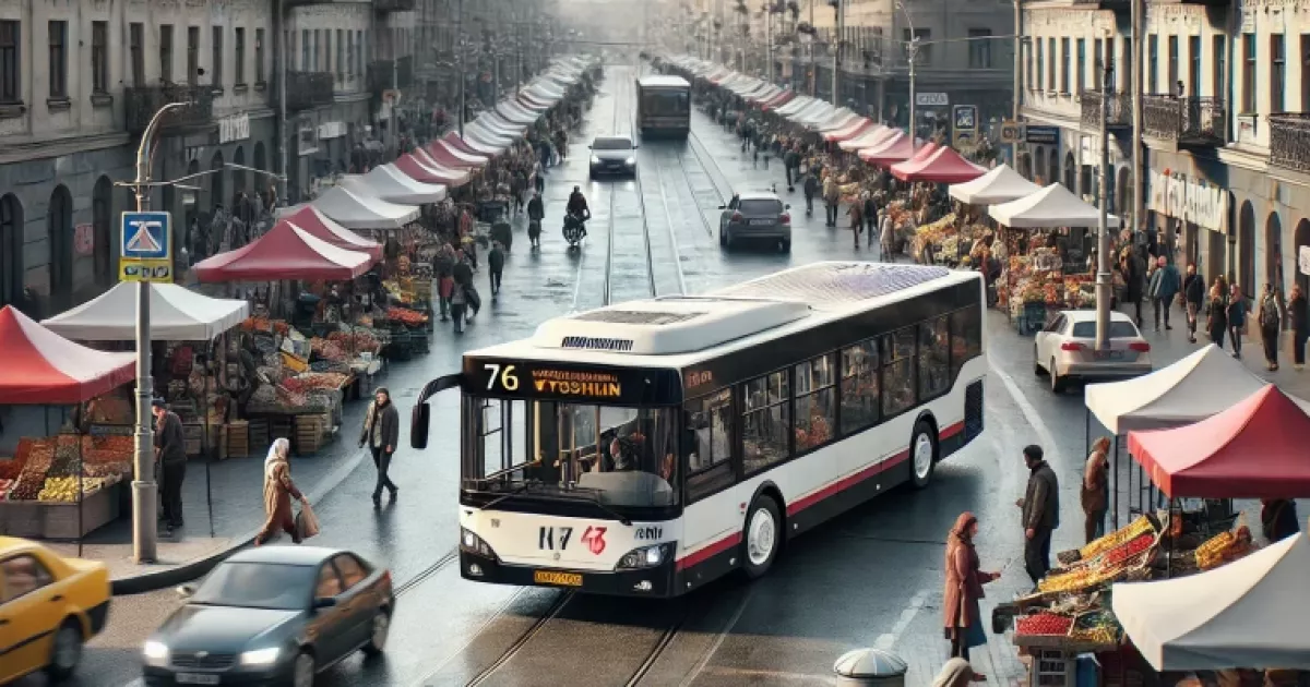У Києві маршрути автобусів №7, №46 та №112 змінили через ярмарки