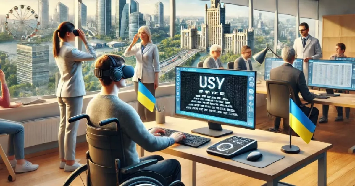 Київ отримав сучасне обладнання для людей з порушенням зору
