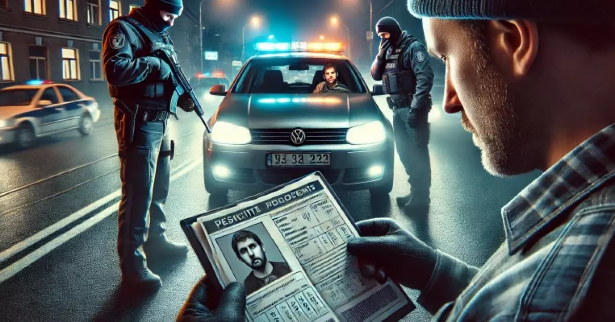 Катався вночі та попався: у Києві водій засвітив підроблене свідоцтво
