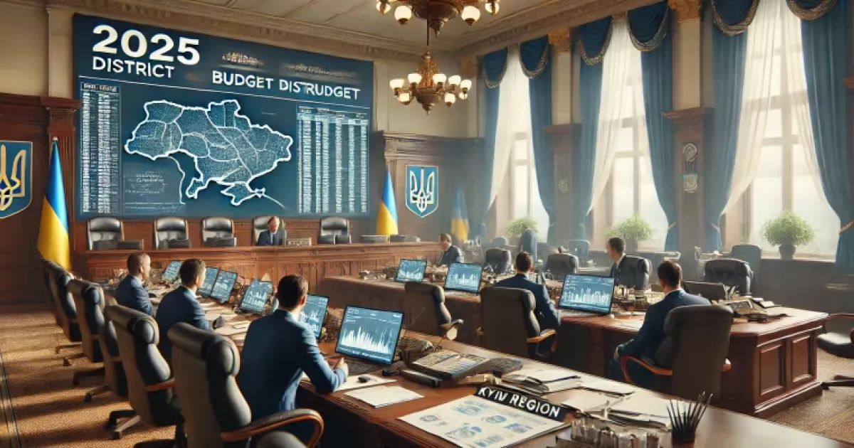 Бюджети районів Київщини: куди підуть кошти у 2025 році?