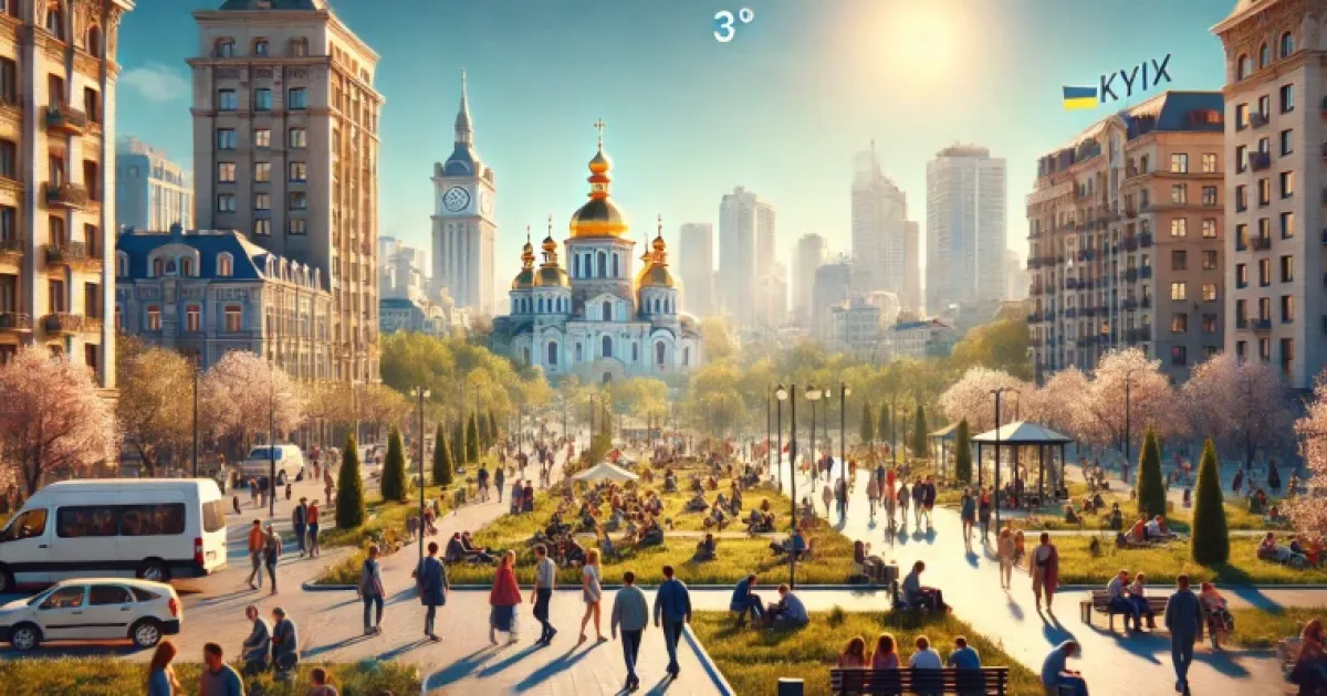 Температурний рекорд у Києві: наскільки теплішим став березень?