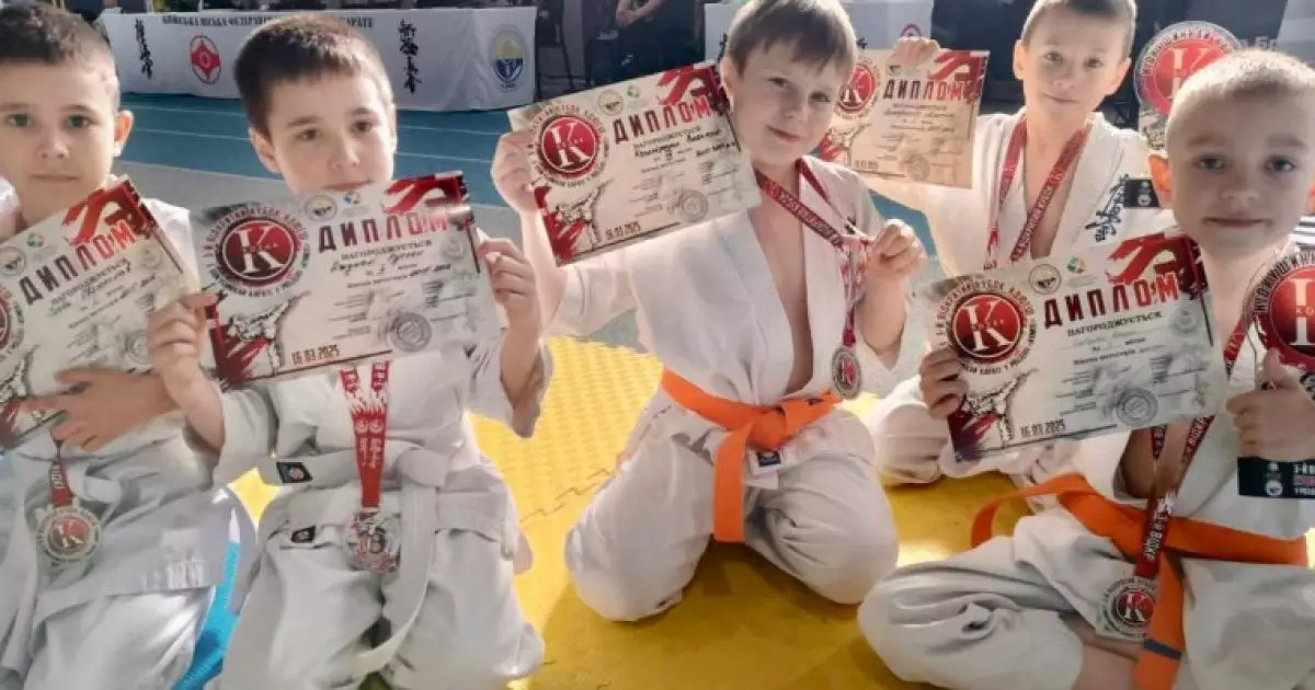 Бучанські каратисти привезли понад 50 нагород з Кубка КДЮСШ «Козак»