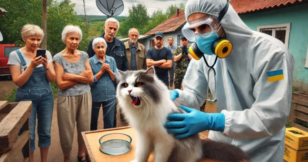 Сказ у кота в Київській області: фахівці закликають до обережності