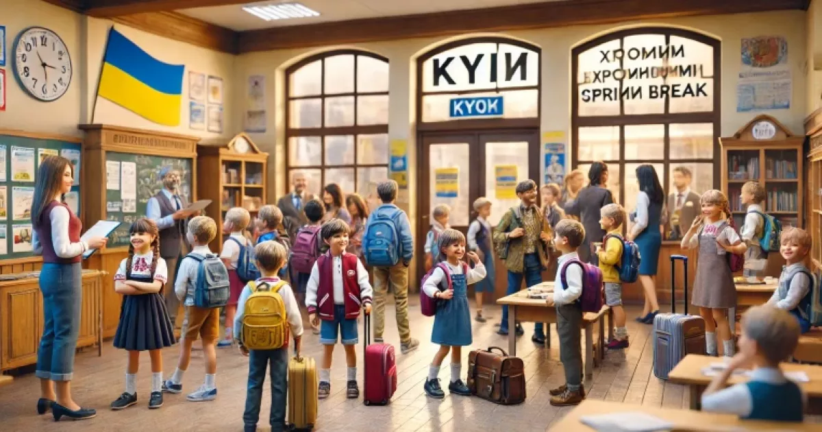 Весняні канікули у Києві: скільки триватиме відпочинок школярів