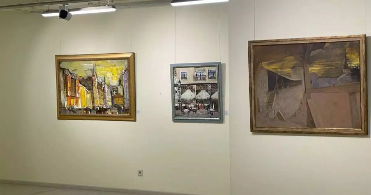 Міста без війни: нова виставка у Києві показує урбаністичний живопис відомих митців