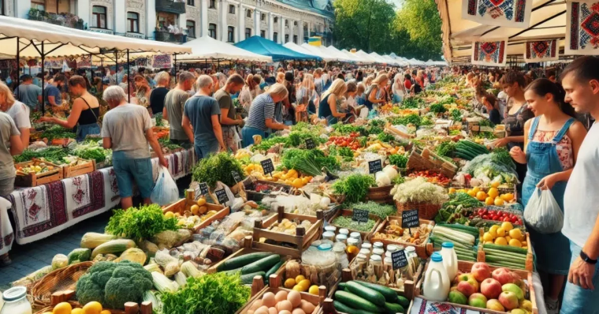 Де сьогодні в Києві проходять продовольчі ярмарки: список локацій