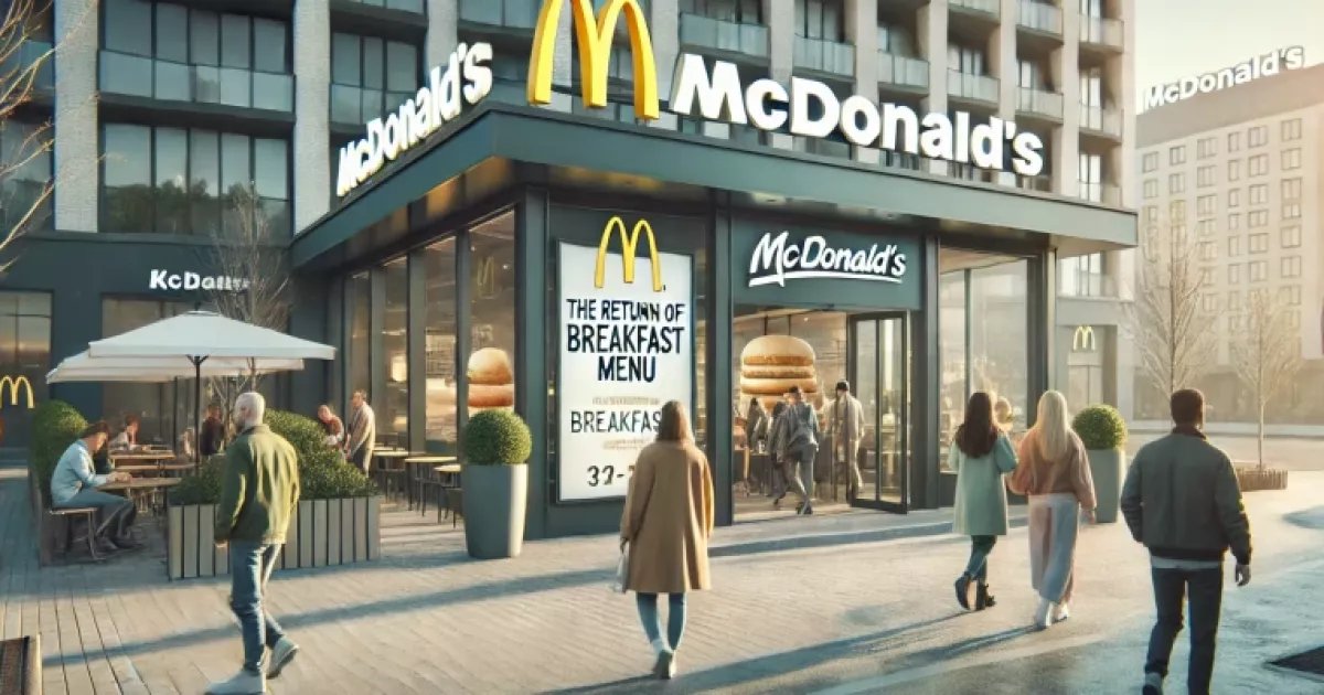McDonald’s повертає сніданкове меню до закладів Києва з наступного тижня