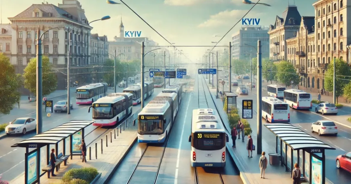 Відкриті дані про транспорт Києва: зупинки, розклади, перевізники