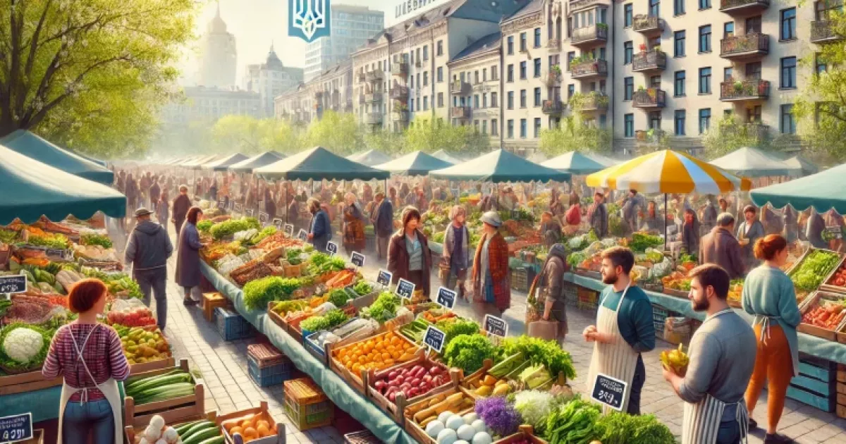 Продуктові ярмарки у Києві 25–30 березня: адреси, дати, асортимент