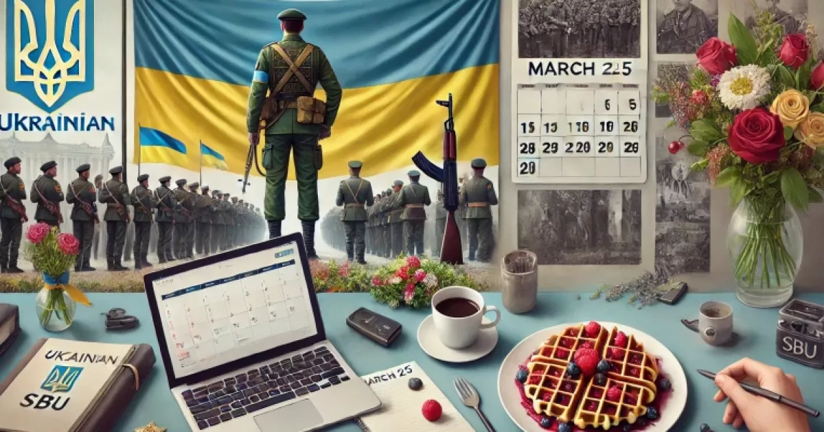 Свята 25 березня в Україні: День СБУ, солідарності та ретроспективи