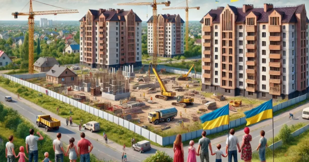 Житло для переселенців з Бахмута у Гостомелі: старт будівництва