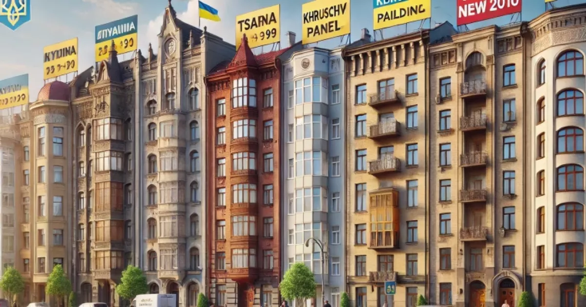 Як тип будинку впливає на ціну оренди у Києві: аналітика за березень 2025