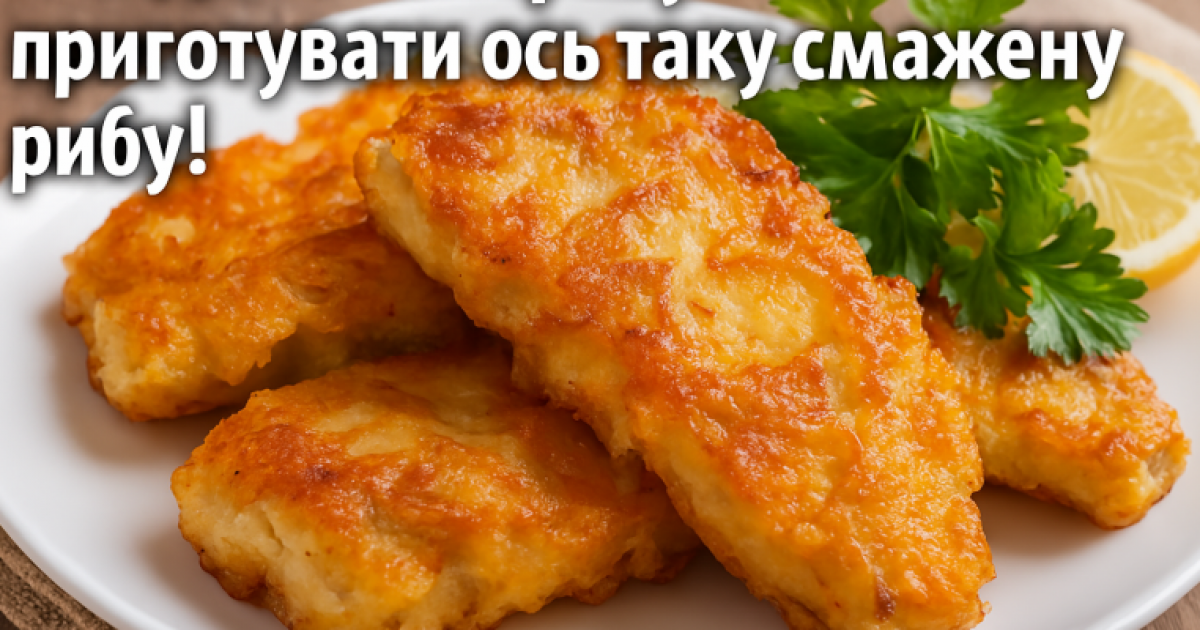Забудьте про суху рибу! Секрет у клярі, який підкорює з першого шматочка!