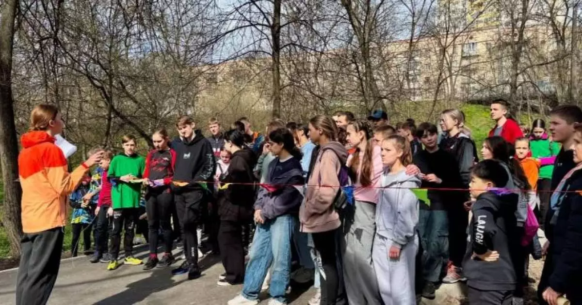 Спорт, карти і витримка: як школярі Голосієва змагались у лісі