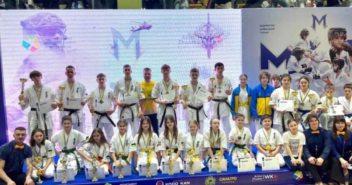 Броварський «Будокан» переміг на турнірі з карате «Міць Столиці»