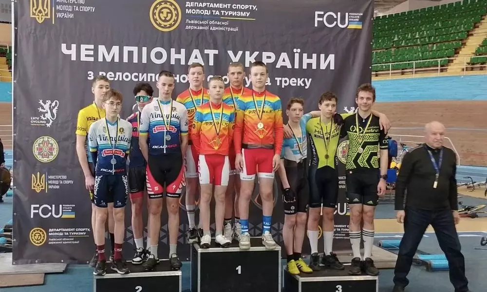 Ірпінський школяр став чемпіоном України з велоспорту у Львові