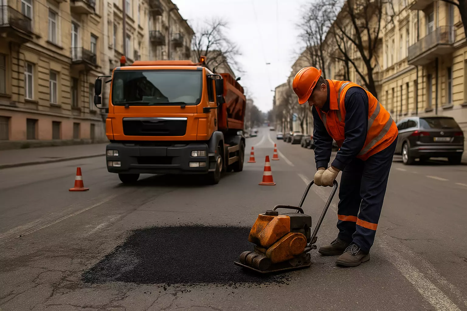 12 квітня обмежать рух на Богдана Хмельницького через ремонт дороги
