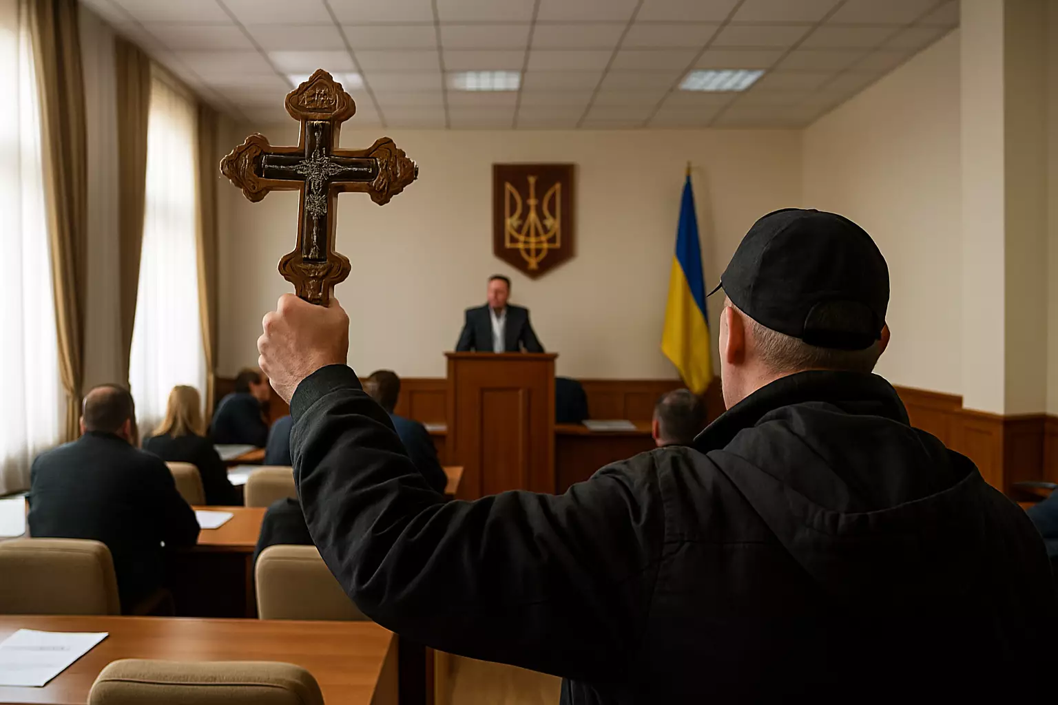 У Бородянці зривали сесію через втручання представників московського патріархату: деталі інциденту
