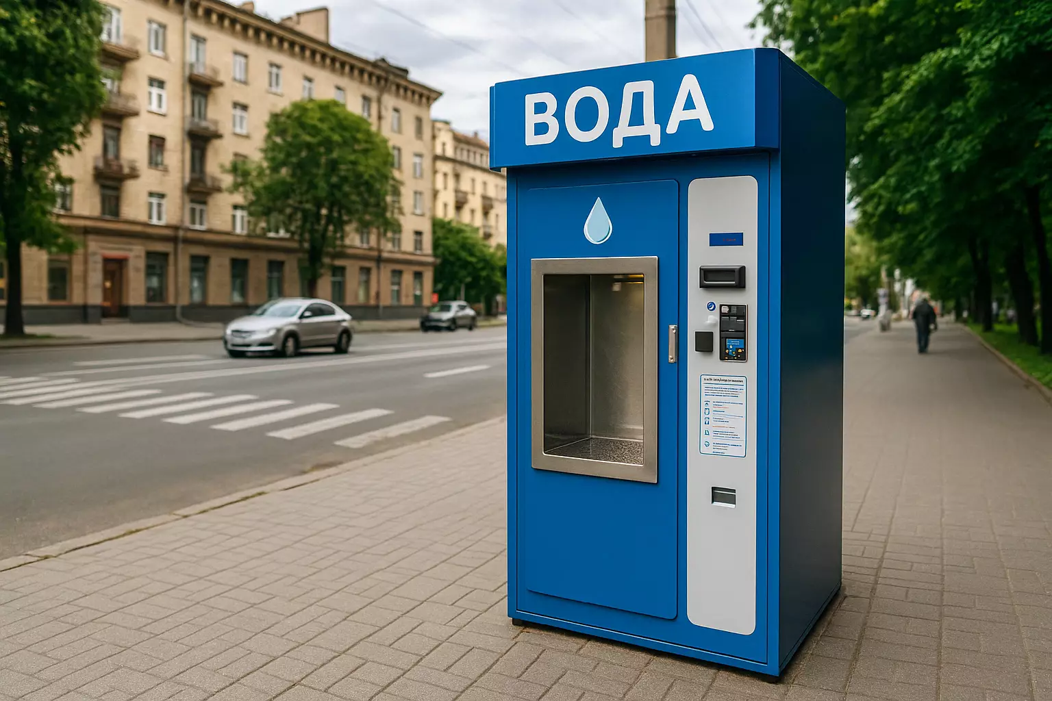 У Києві стартують аукціони на місця для водоматів: важливі деталі для підприємців і мешканців