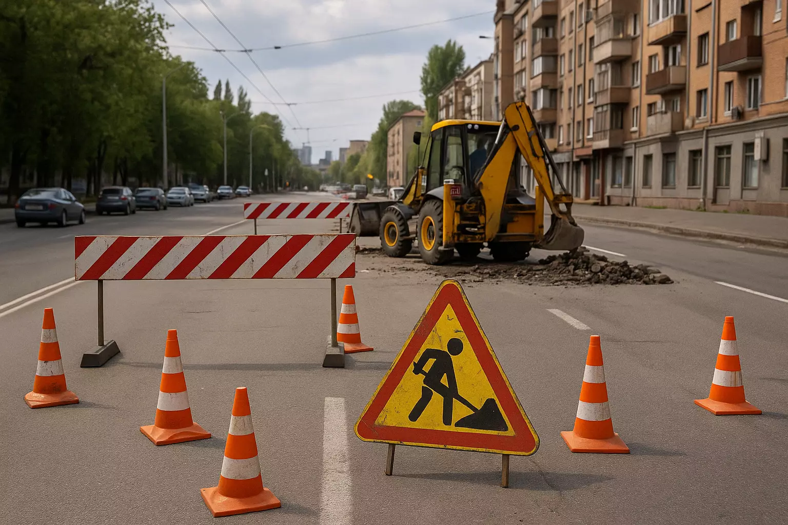 Ремонт на вулицях Левка Мацієвича та Сікевича: обмеження руху до 14 травня