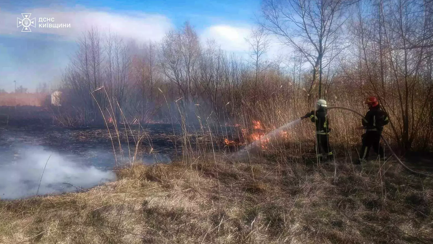 Спалювання трави на Київщині призвело до двох смертельних випадків