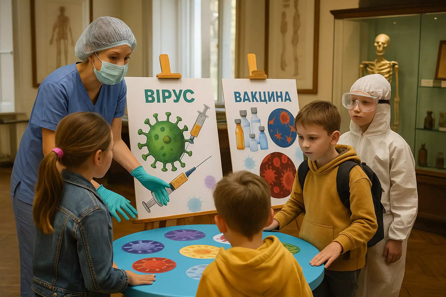 У Києві проведуть квест «Операція — вакцинація»: захоплююча гра для дітей