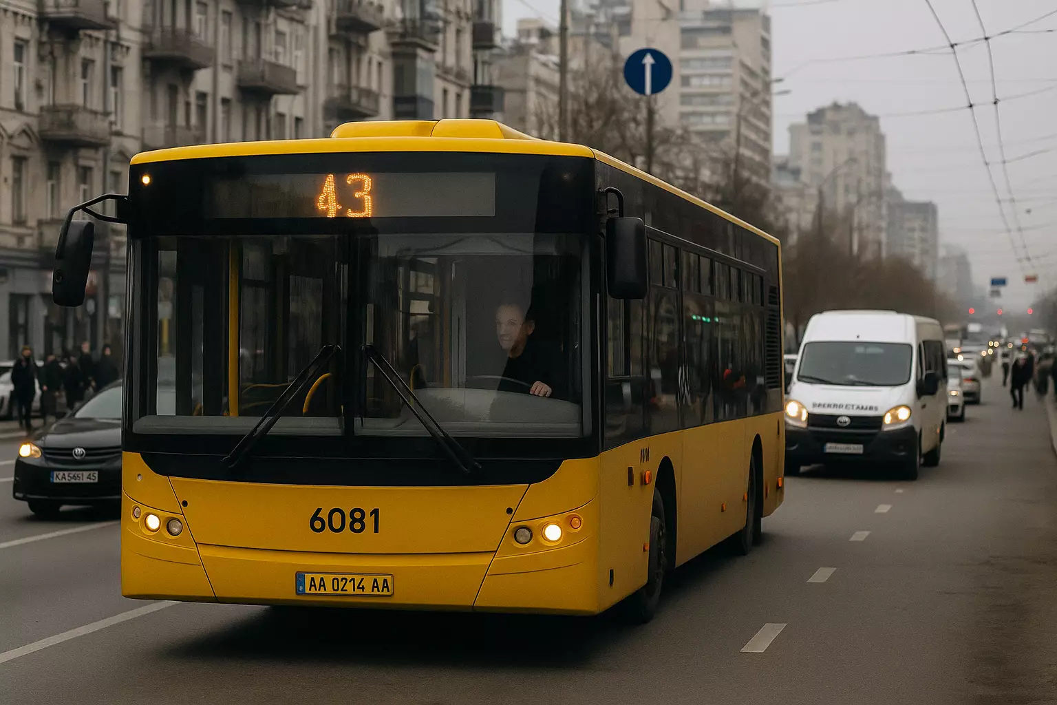 Як змінився рух наземного транспорту у Києві під час тривог: аналіз за місяць
