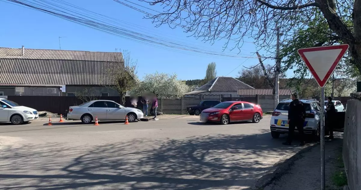 У Броварах автівка збила 12-річного хлопця на електросамокаті