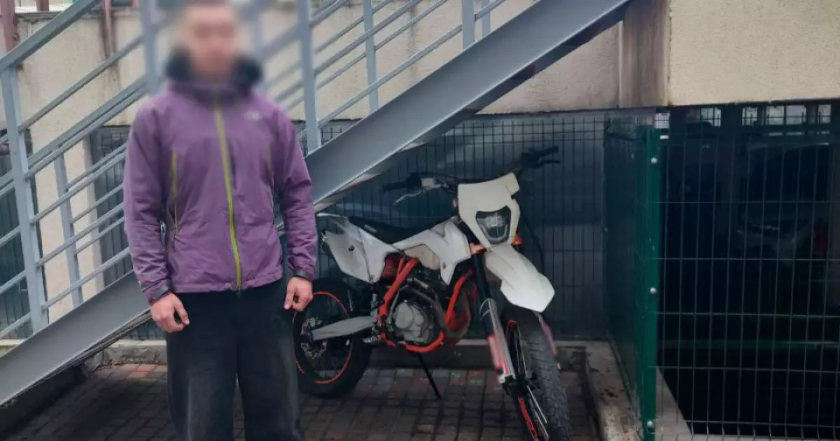 18-річний киянин викрав мотоцикл і катався — тепер йому загрожує в’язниця
