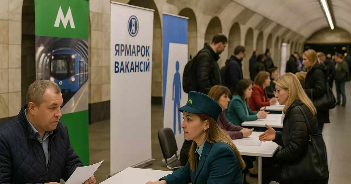 Ярмарок вакансій у столичному метро: можливості для працевлаштування