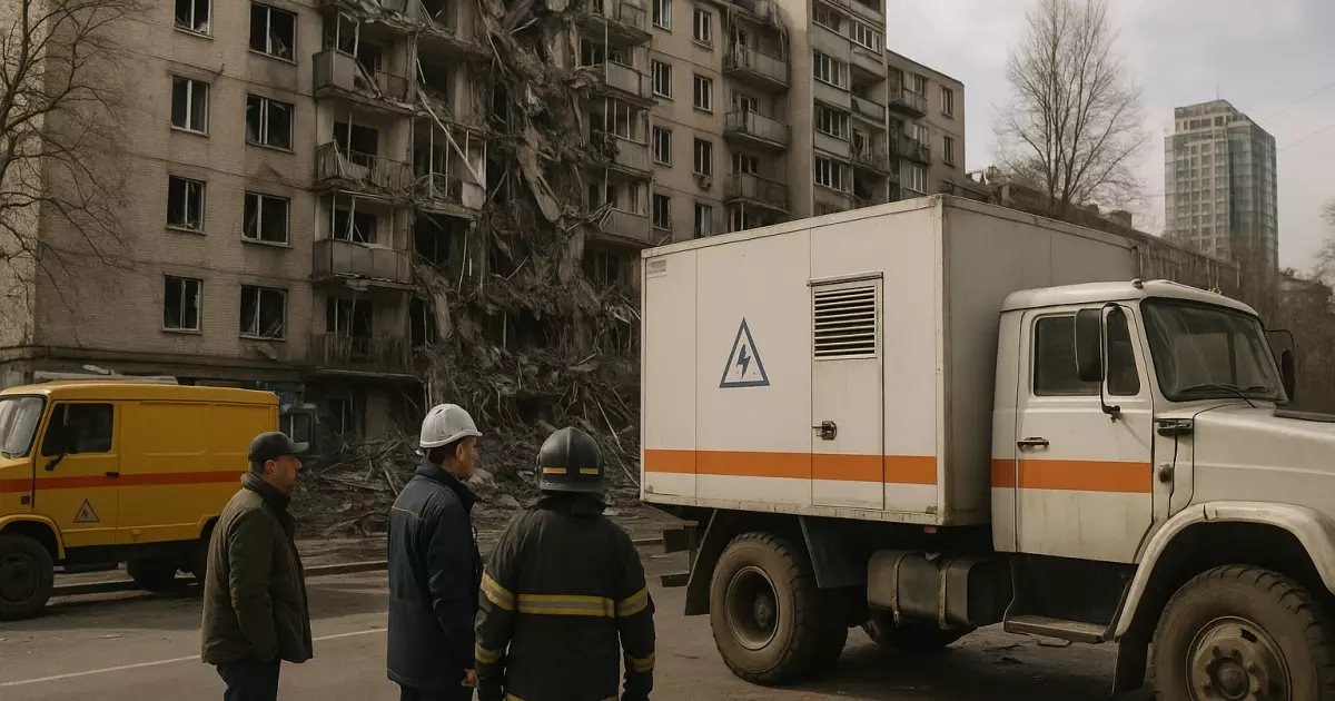 Київ після обстрілу: ситуація з електропостачанням і рятувальними роботами