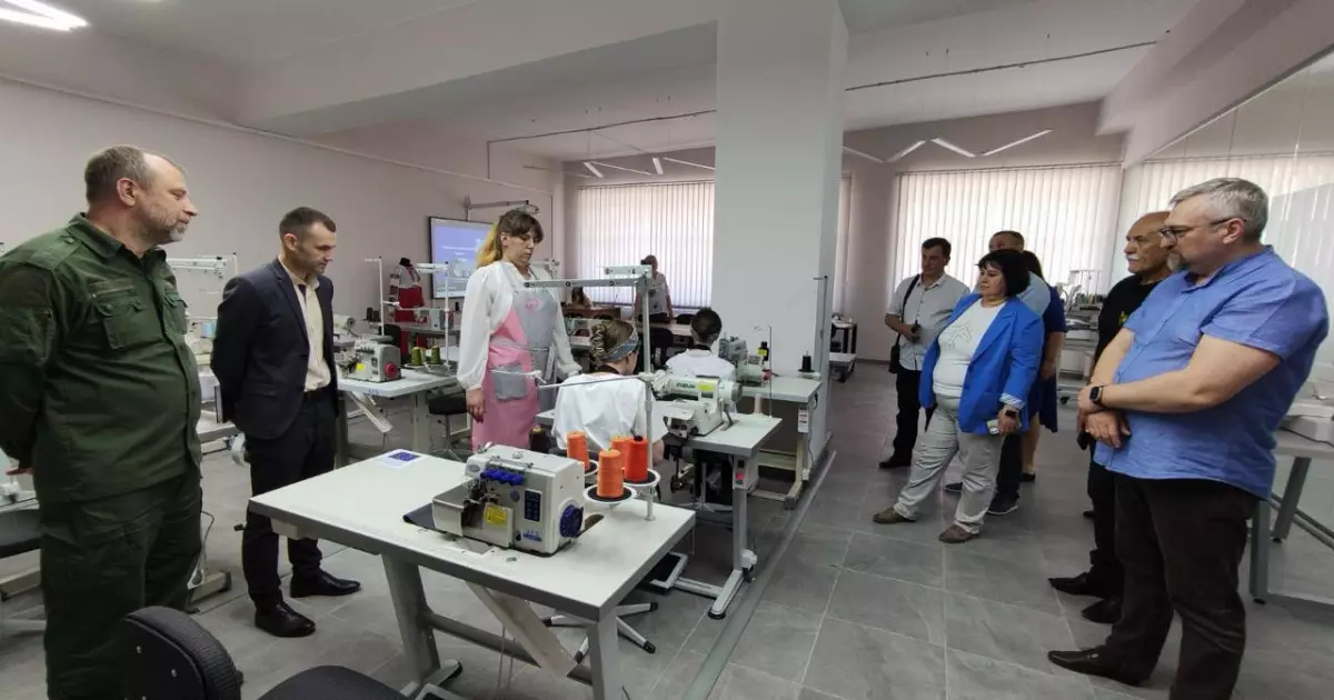 У Переяславі відкрито навчально-практичний центр легкої промисловості: нові можливості для майбутніх фахівців