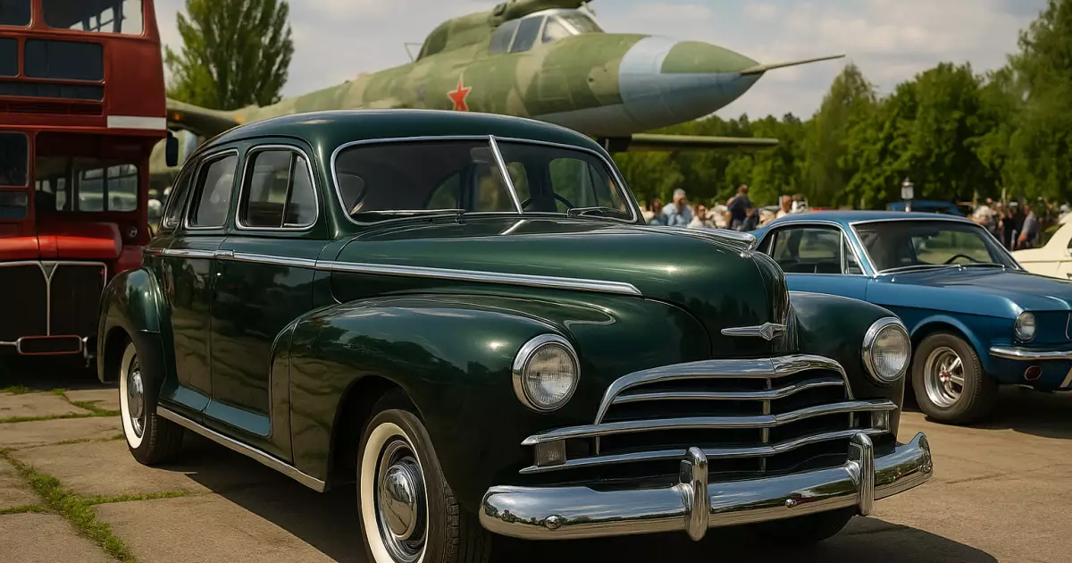 Технічний фестиваль Old Car Land у Києві: ретро автомобілі, виставка та більше