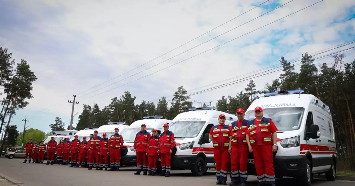 Київщина отримала шість нових реанімаційних автомобілів класу С