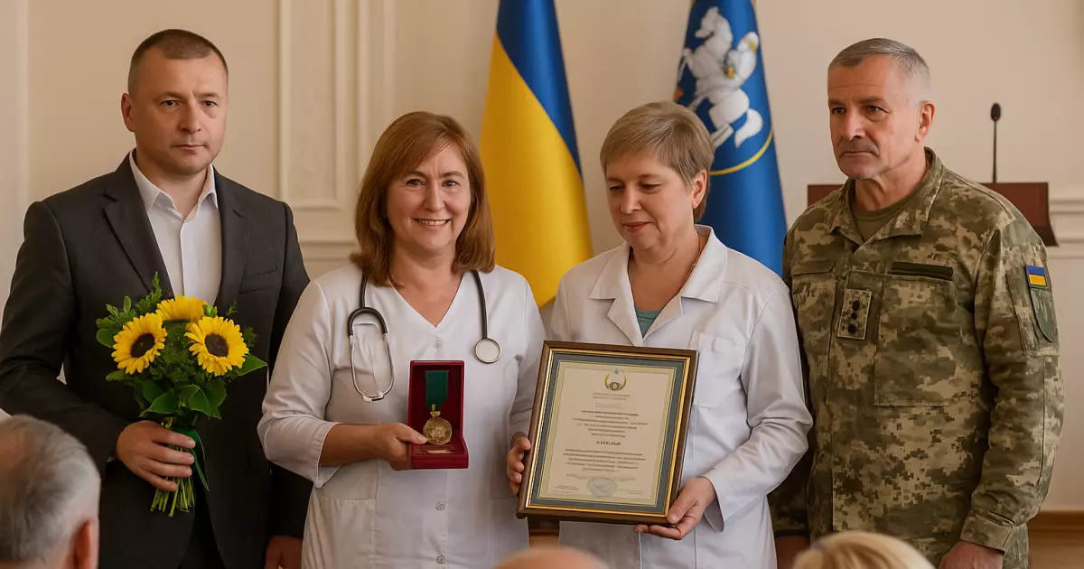 У Гостомелі вшанували героїв у білих халатах