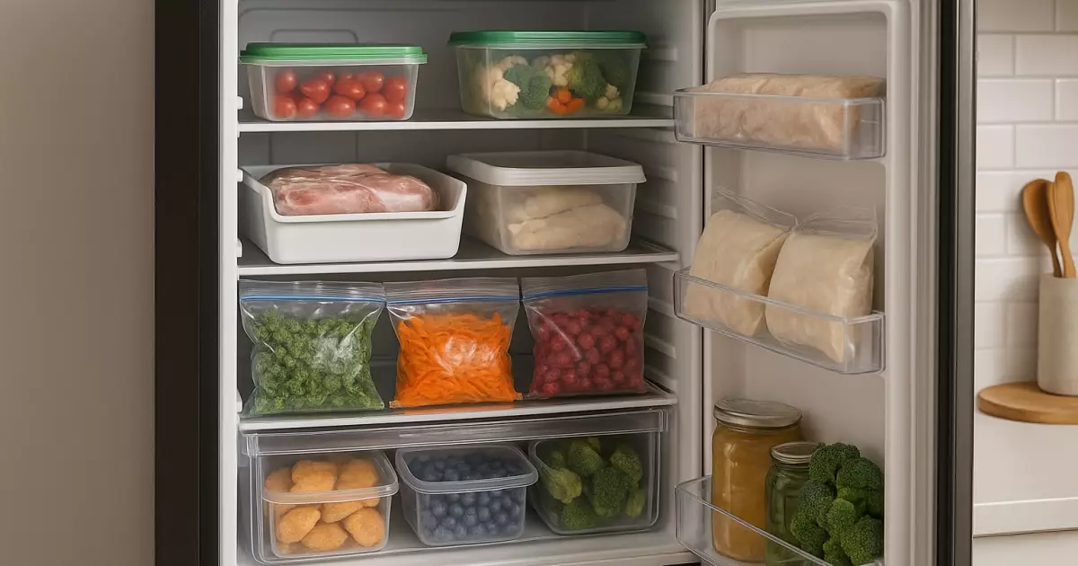 Як правильно зберігати продукти в морозильній камері: 7 порад, які змінять ваше господарство