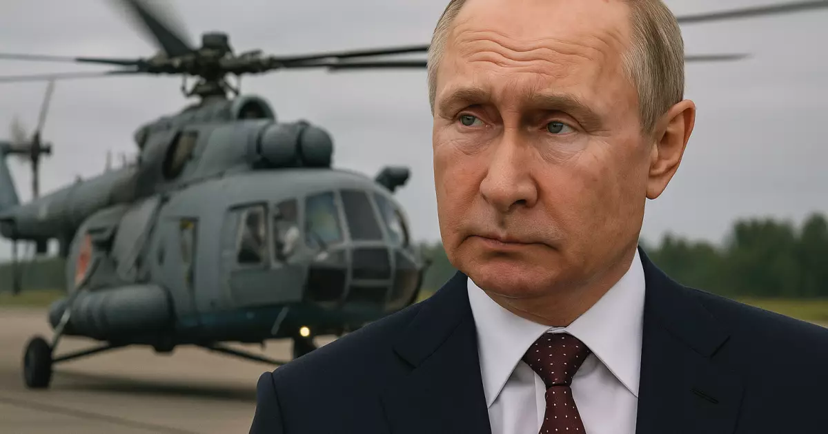 Дрони майже збили вертоліт путіна в Курську – РосЗМІ
