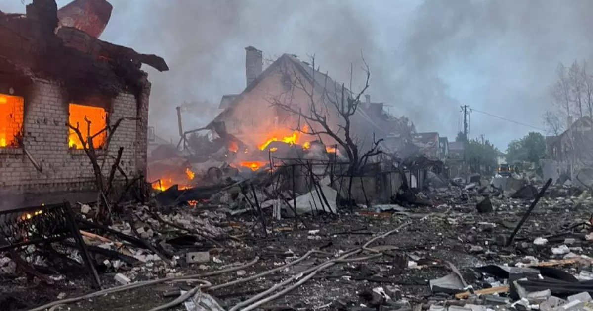 Масована атака на Київ та область: зруйновані будинки, поранені та загиблі
