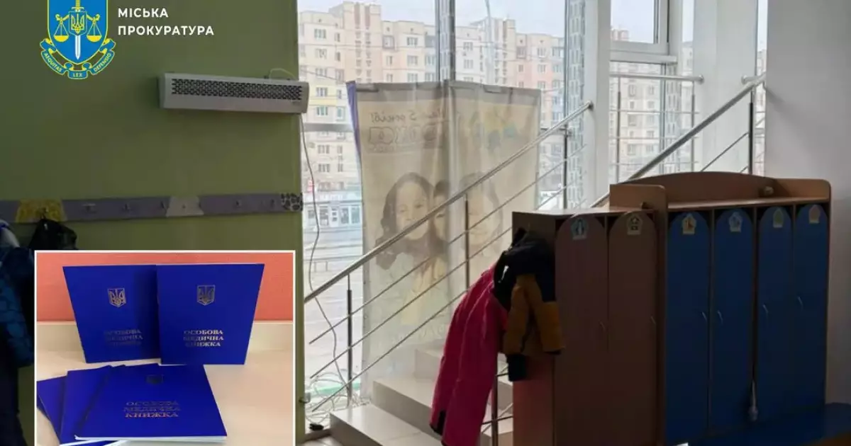 У Києві виявили підроблені медкнижки в приватному дитсадку: директорка постане перед судом