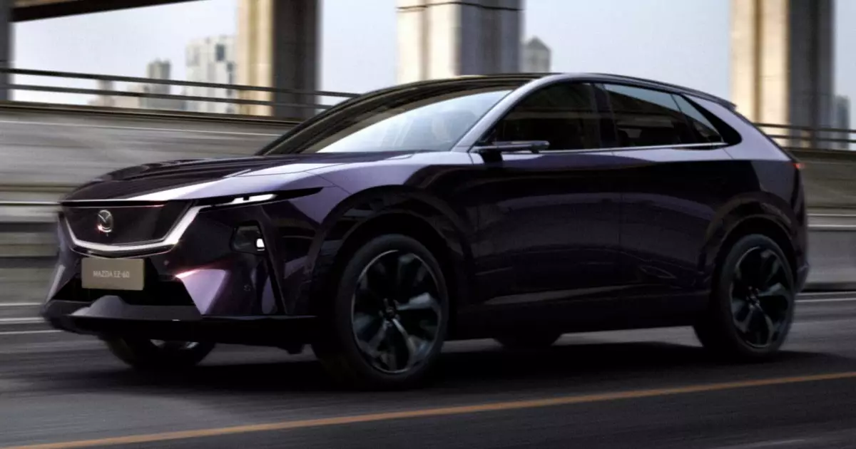 Новий Mazda EZ-60: Перший погляд на електрокросовер